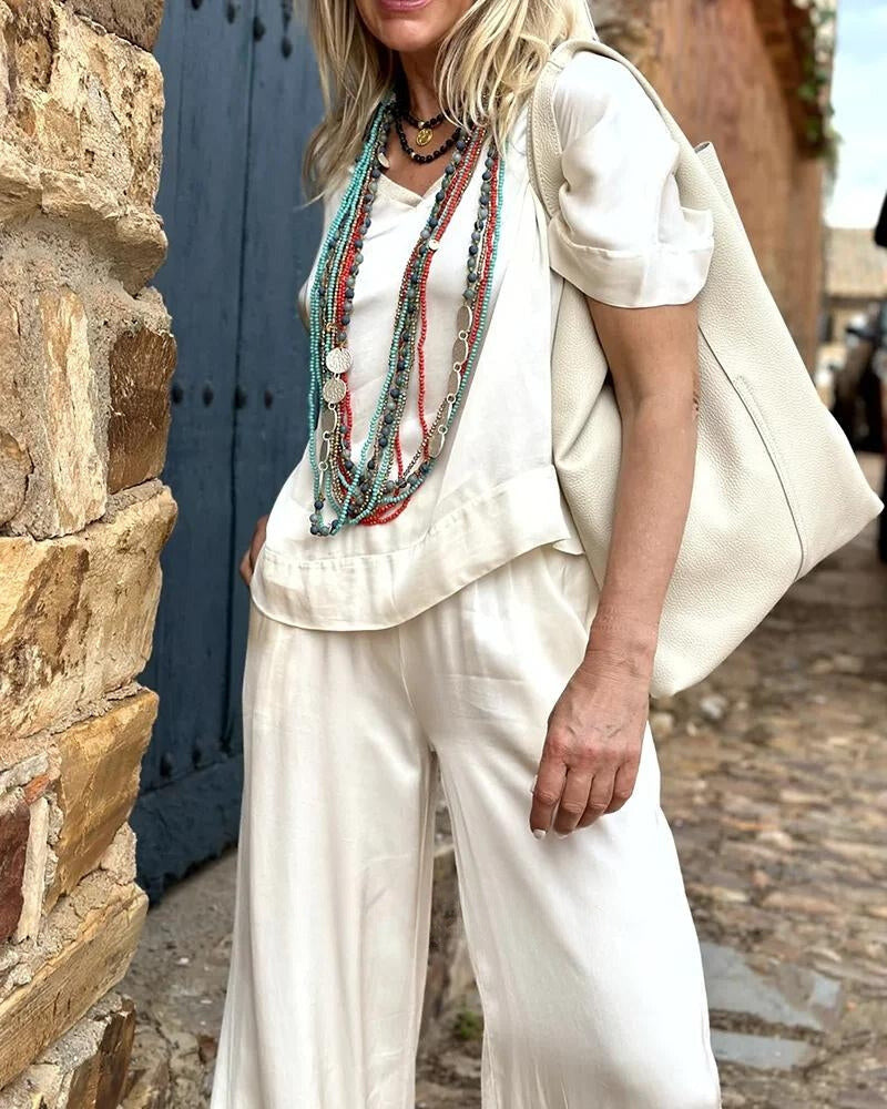 EOS | Blusen- und Hosenset mit elegantem Look