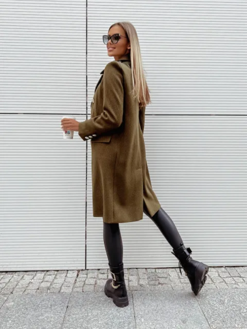 EOS | Lässiger Doppelreihiger Winter Trenchcoat