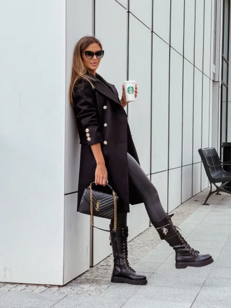 EOS | Lässiger Doppelreihiger Winter Trenchcoat