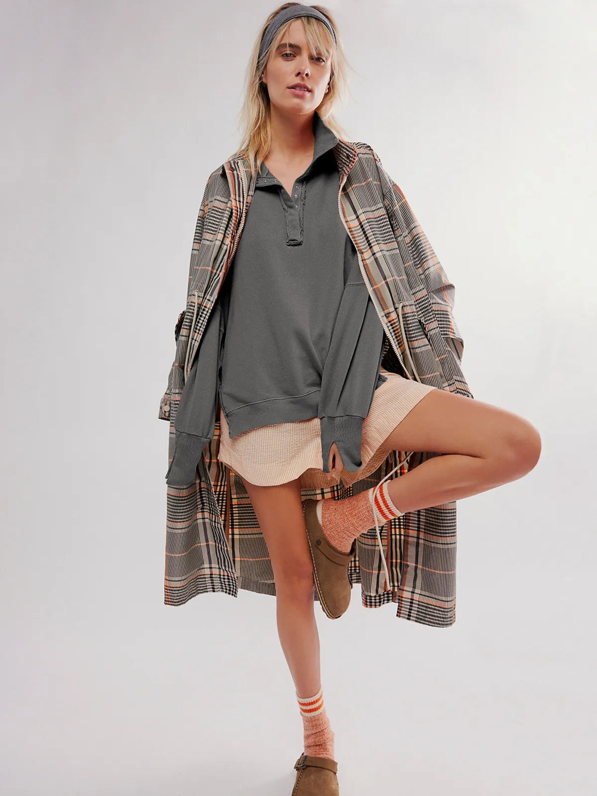 EOS - Lässiges Sweatshirt Mit Knöpfen Und Lampenärmeln