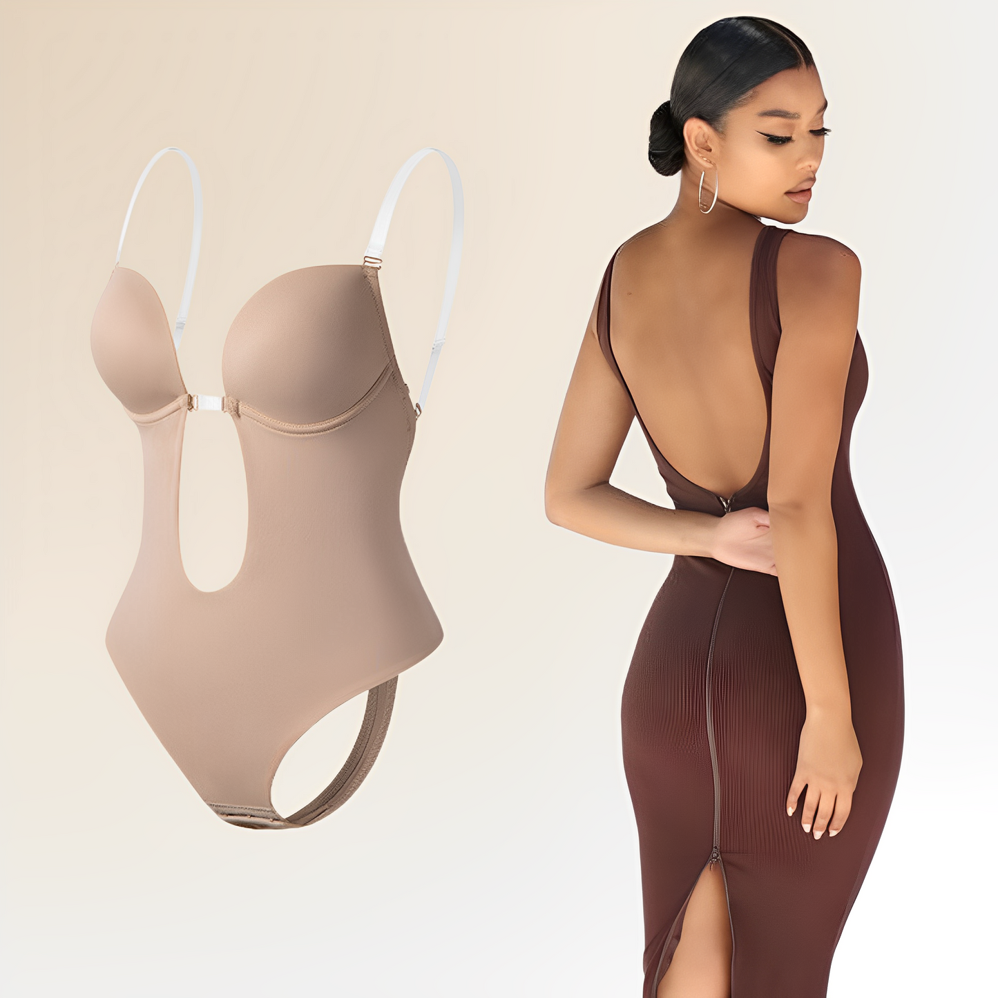 EOS | Rückenfreier Body-BH Für Unsichtbaren Halt Für Frauen
