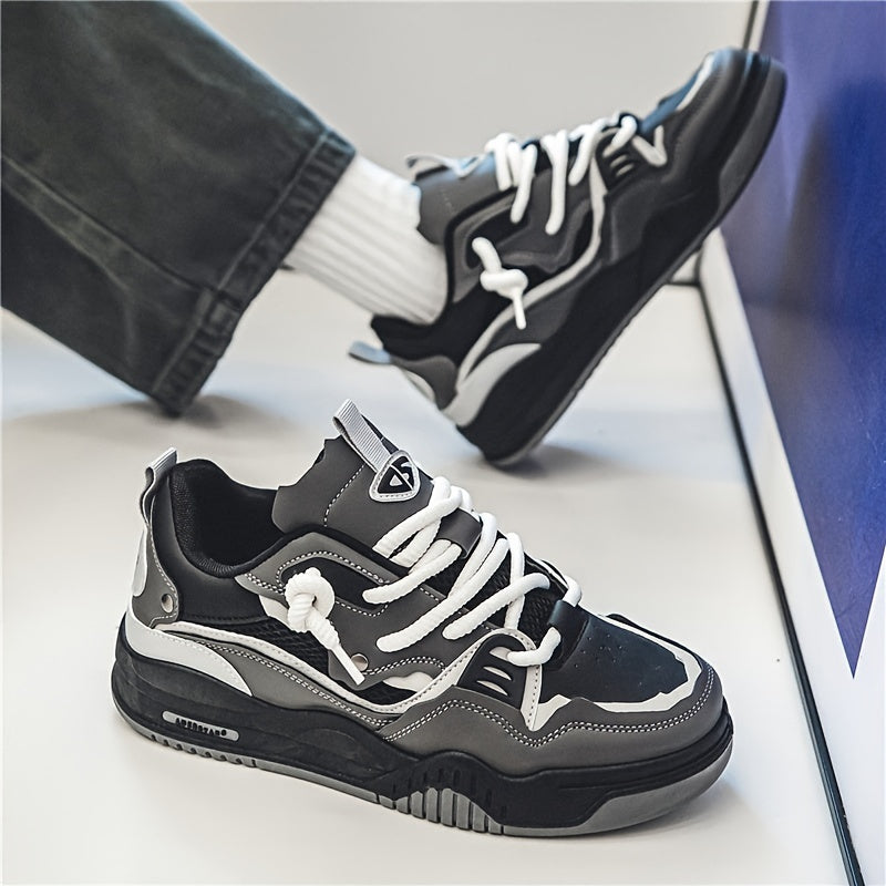 EOS | Herren Stilvolle Schnür Skate Sneaker mit