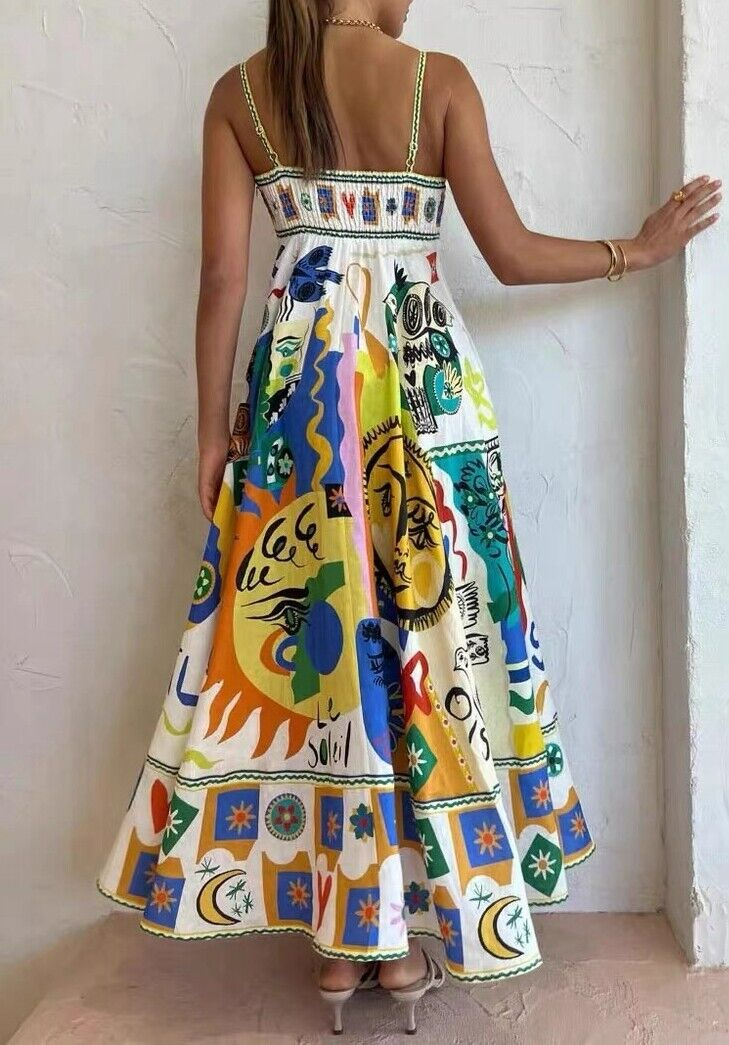 Babydoll Maxikleid