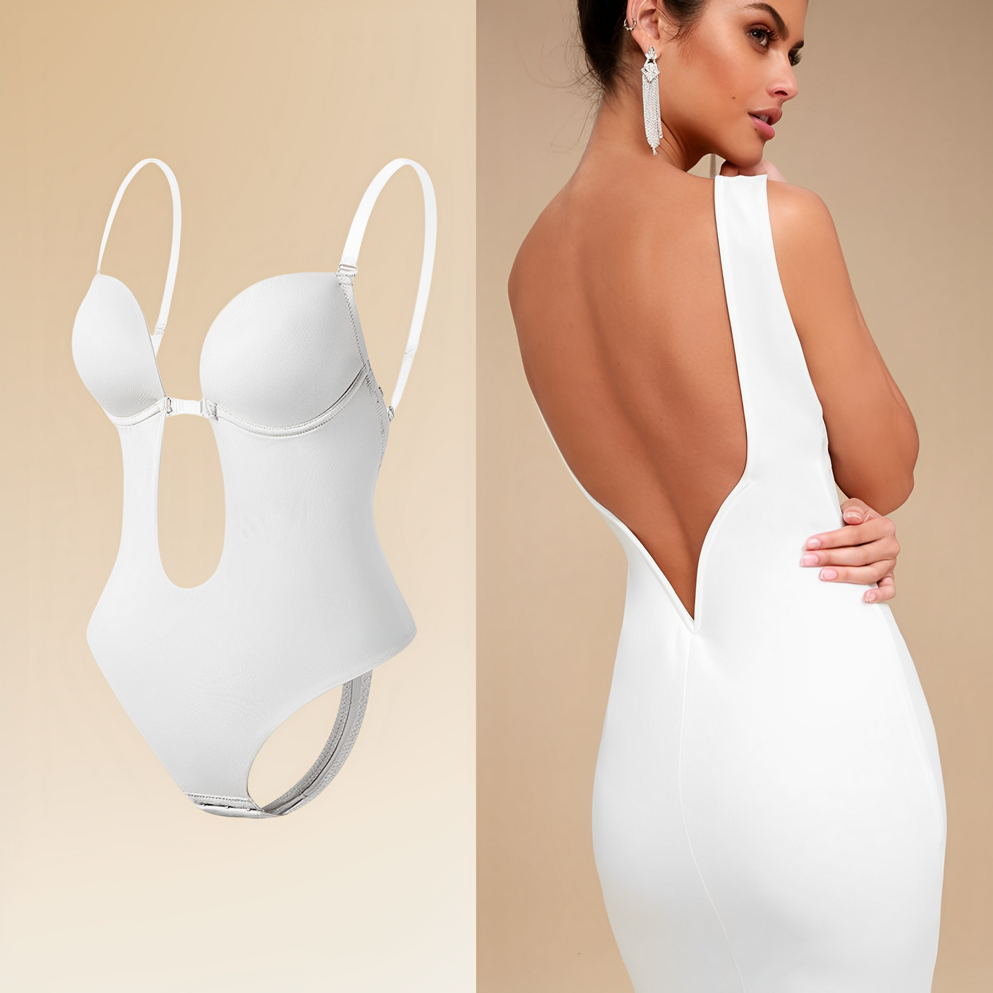 EOS | Rückenfreier Body-BH Für Unsichtbaren Halt Für Frauen