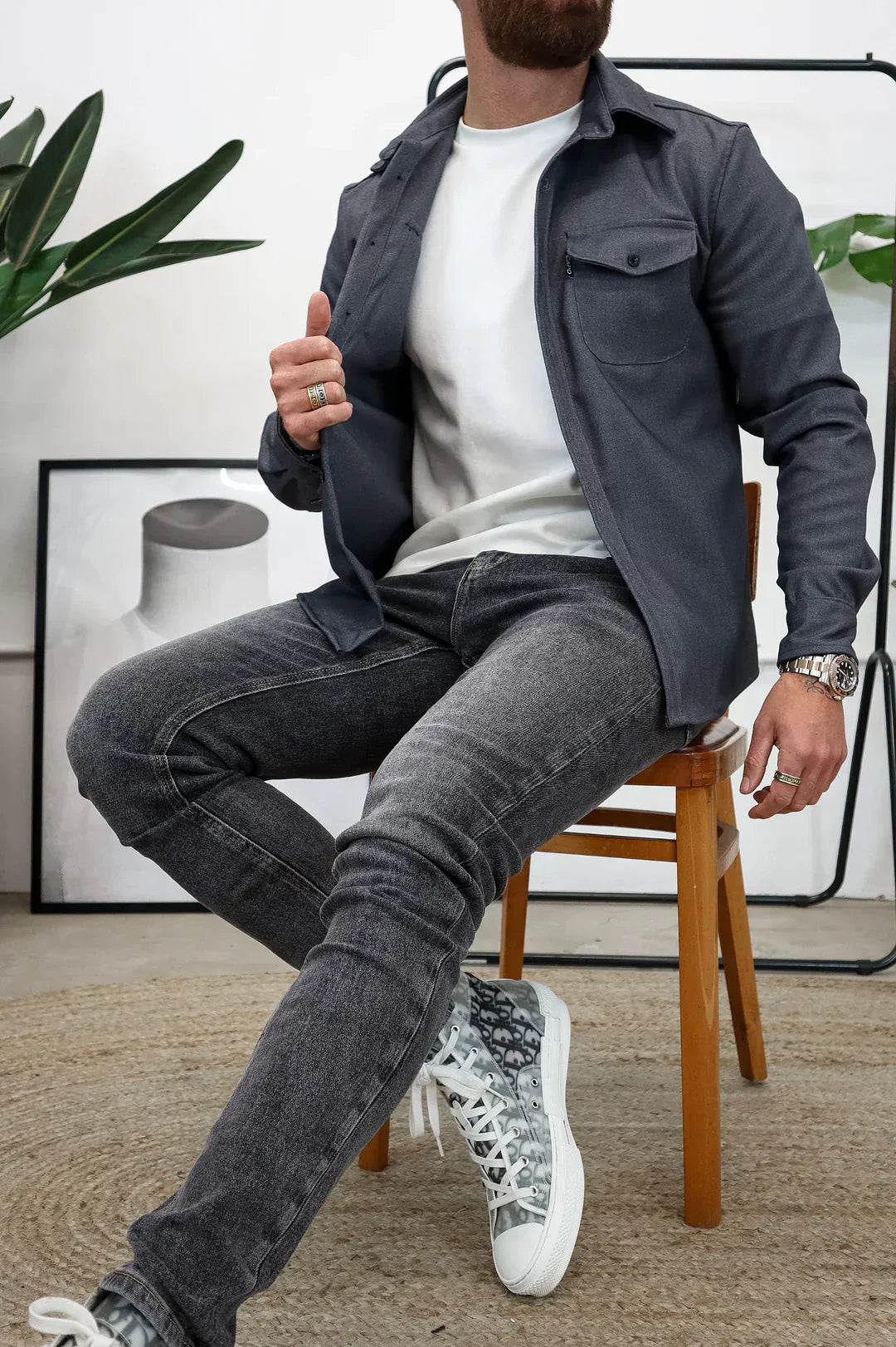 EOS | Premium Knopfleiste Jacke