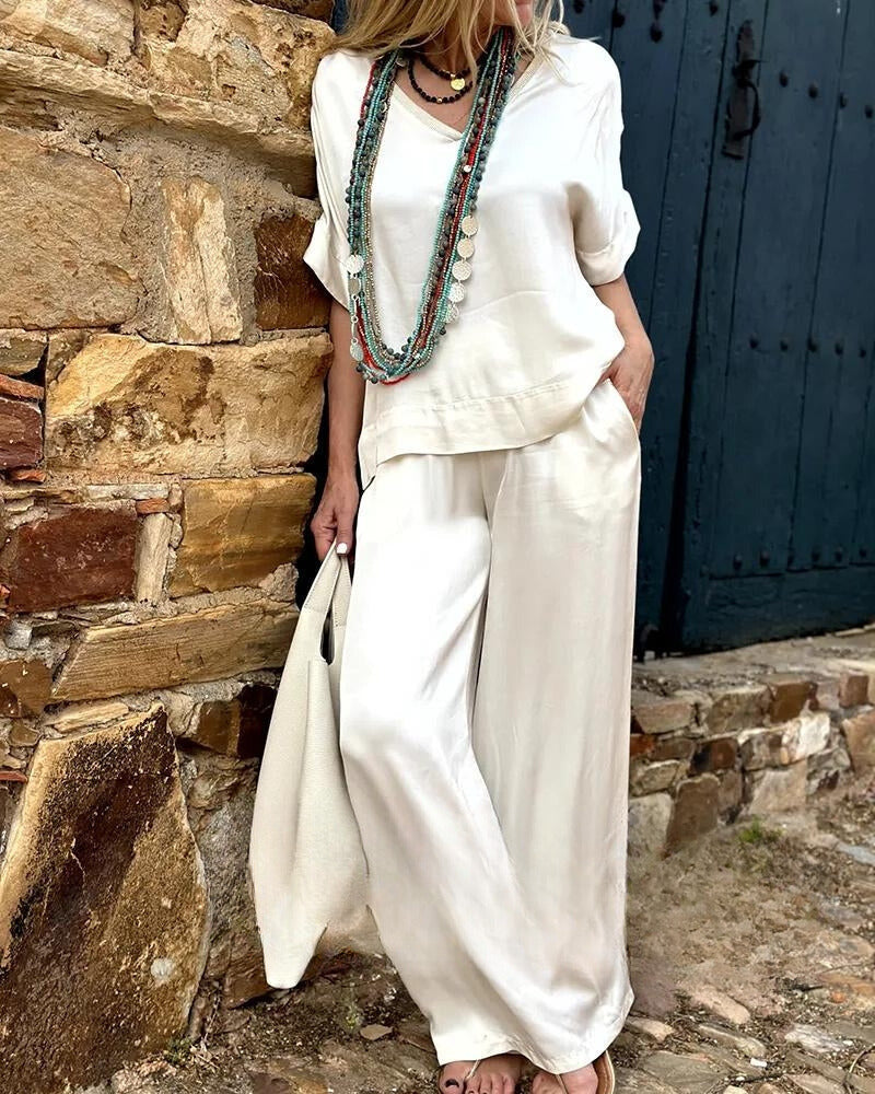 EOS | Blusen- und Hosenset mit elegantem Look