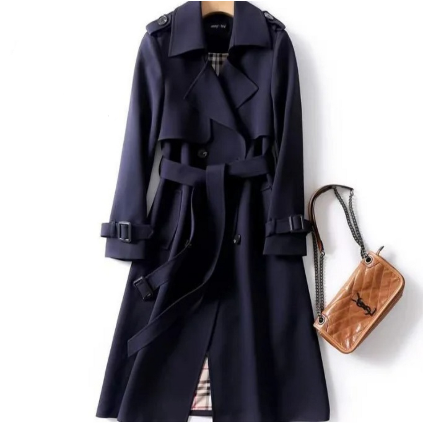 EOS | Eleganter Langer Trenchcoat mit