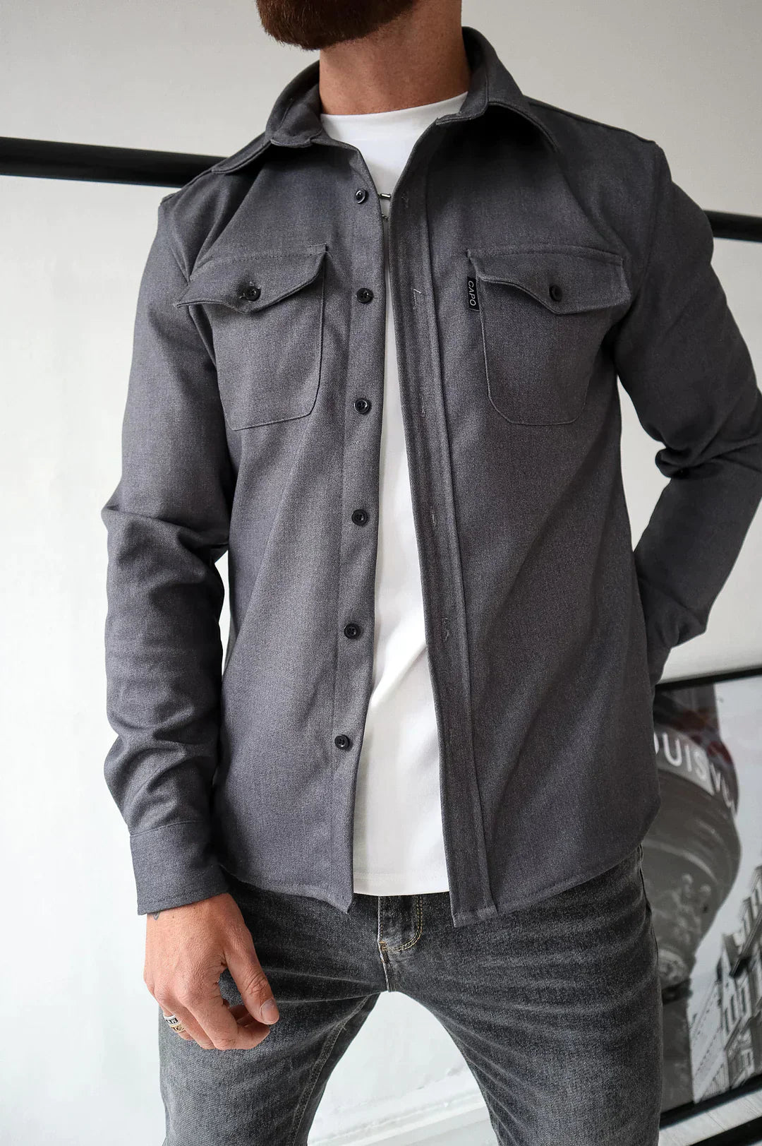 EOS | Premium Knopfleiste Jacke