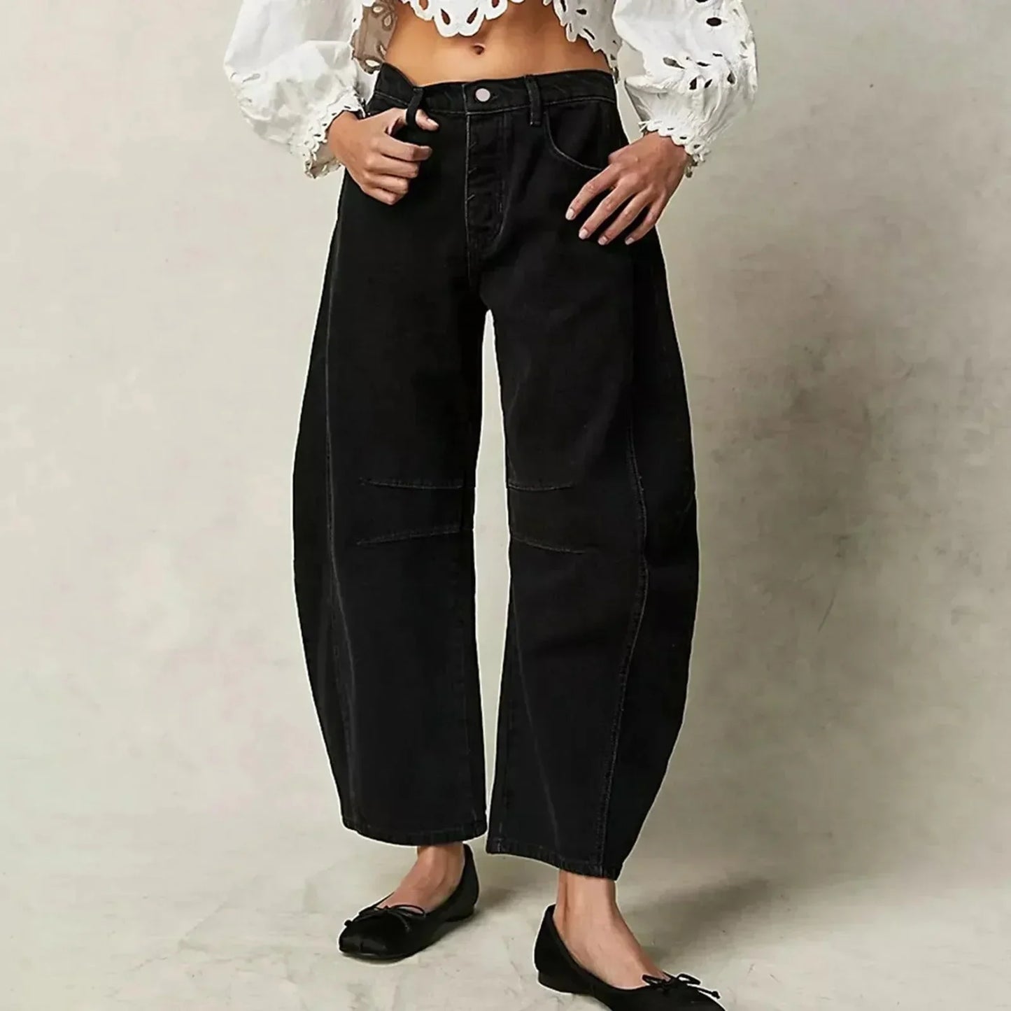 EOS | Jeans Lose Passform Straight Leg Damenjeans Boyfriend Jeans