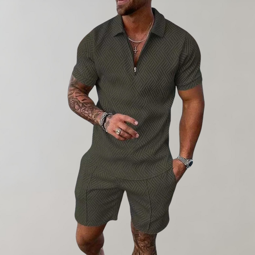 EOS | Polo- und Shorts-Set für Herren