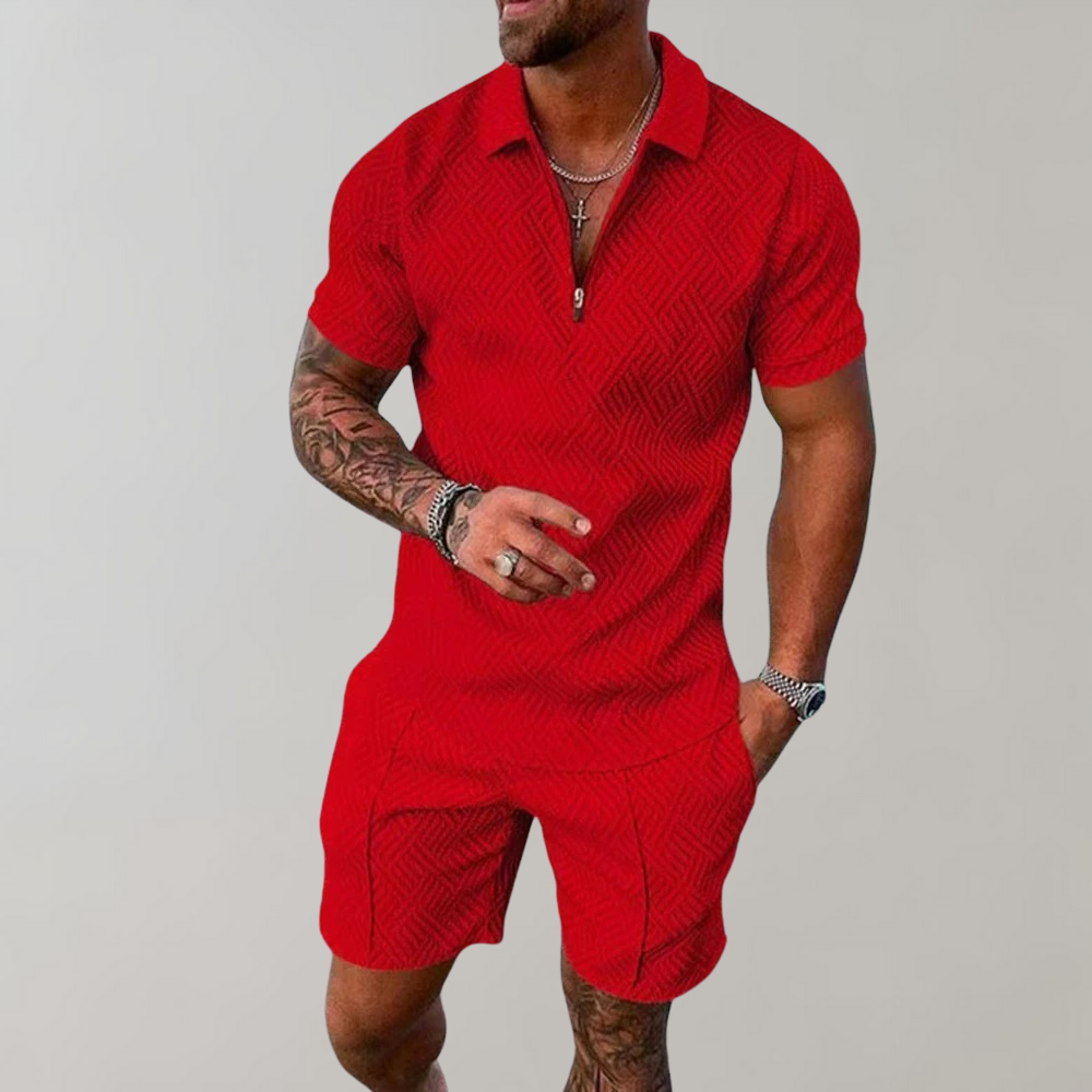 EOS | Polo- und Shorts-Set für Herren