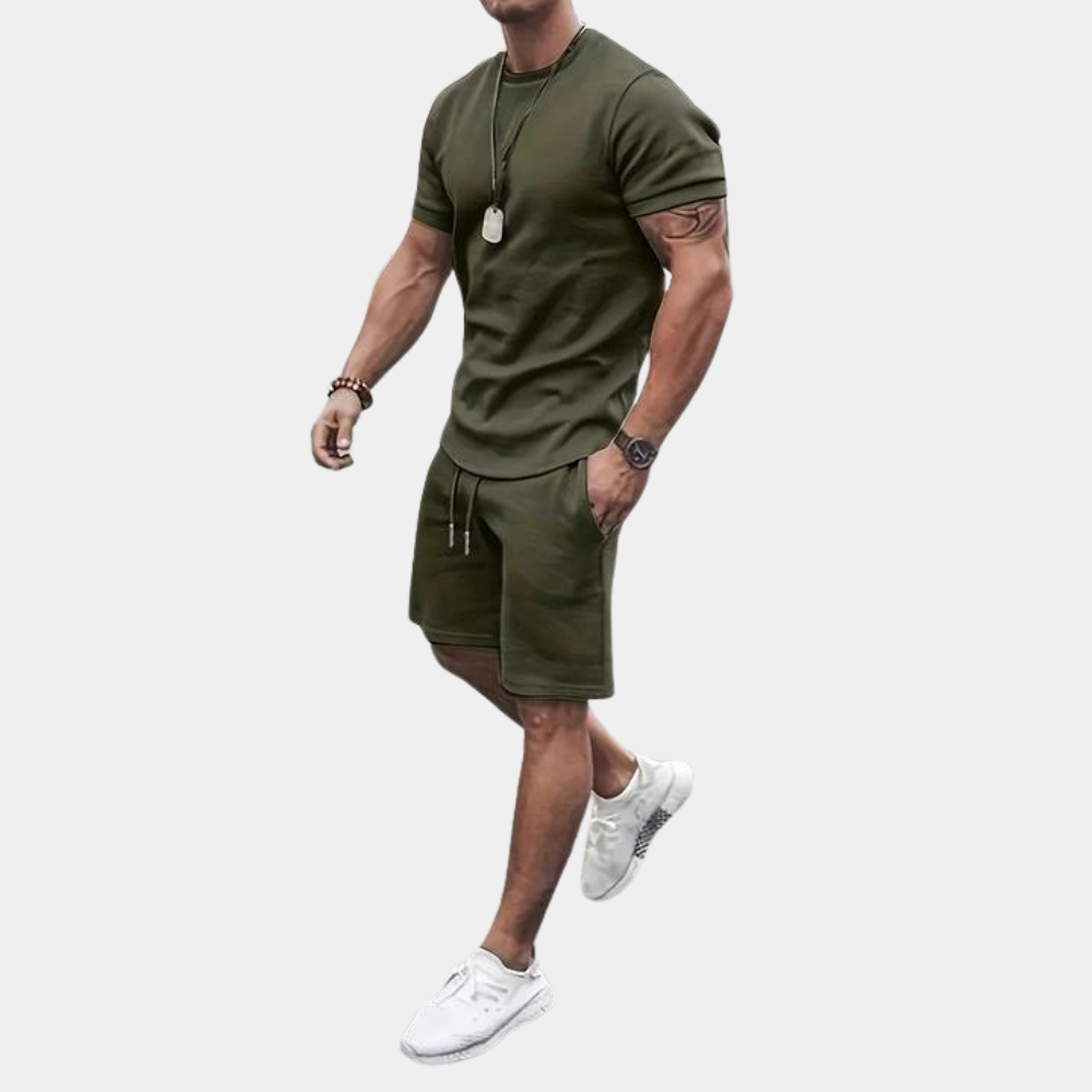 EOS | Lässiges Sommer-Set aus zwei Teilen für Herren
