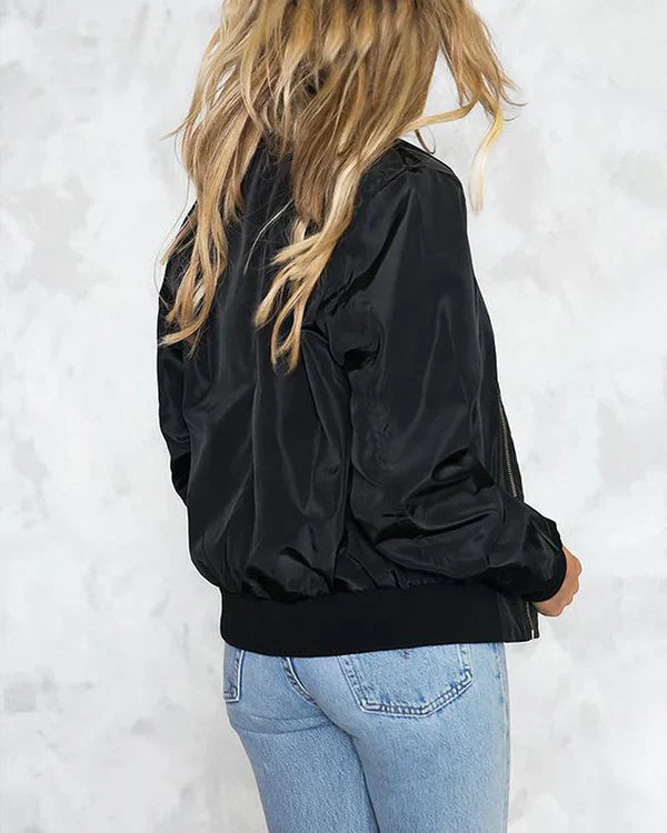EOS - Stilvolle Klassische Bomberjacke Mit Taschen - Perfekt Für Jede Gelegenheit