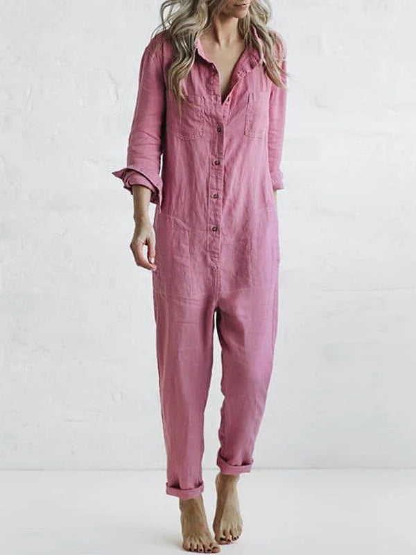 EOS | Loose Fit Button Up Langärmeliger EOS | Damenbekleidung