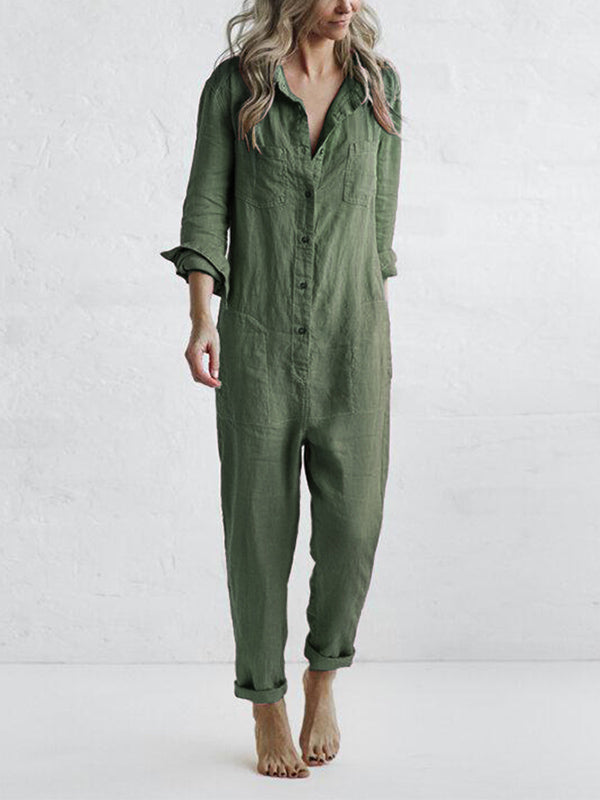EOS | Loose Fit Button Up Langärmeliger EOS | Damenbekleidung