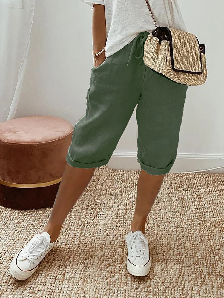 EOS | Bequeme Baumwollshorts für Damen