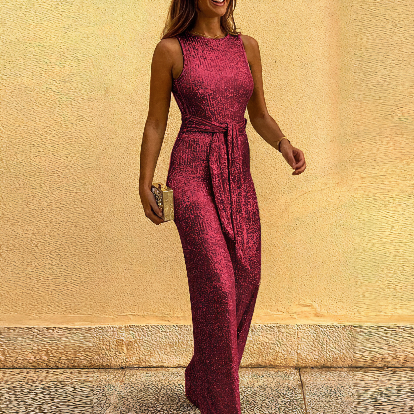 EOS | Jumpsuit mit Glitzer