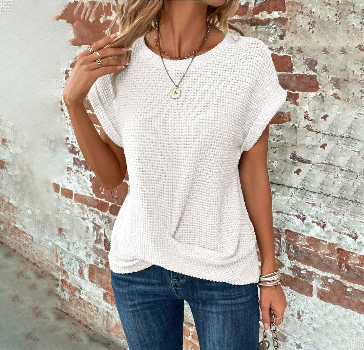 EOS | Elegante Kurzarm T-Shirt
