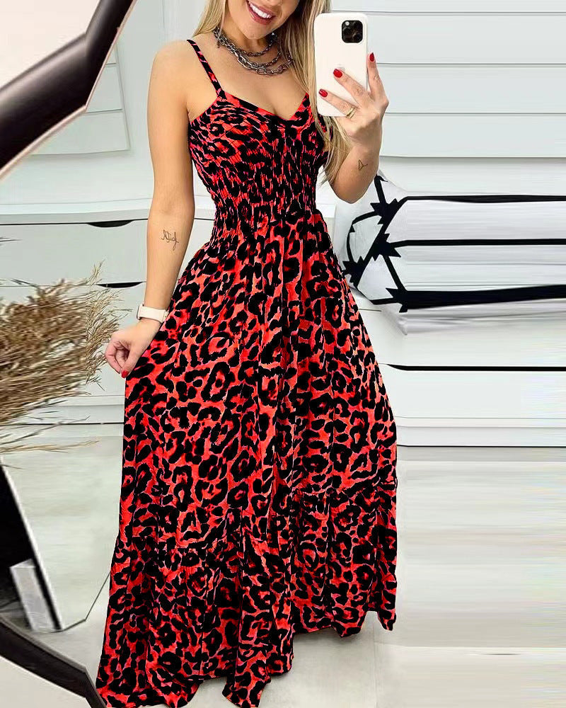 EOS | Hoch tailliertes sexy modisches langes Kleid
