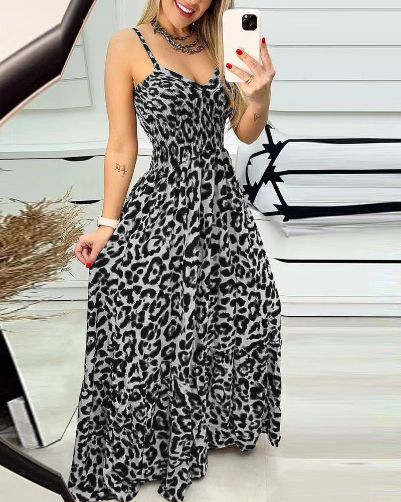 EOS | Hoch tailliertes sexy modisches langes Kleid