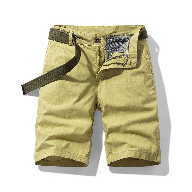 EOS | Shorts mit Blumenmuster und Seitentaschen