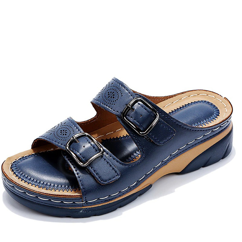 EOS | Sandalen Schnallenriemen Slip On Sommerschuhe EOS | Hausschuhe Damen