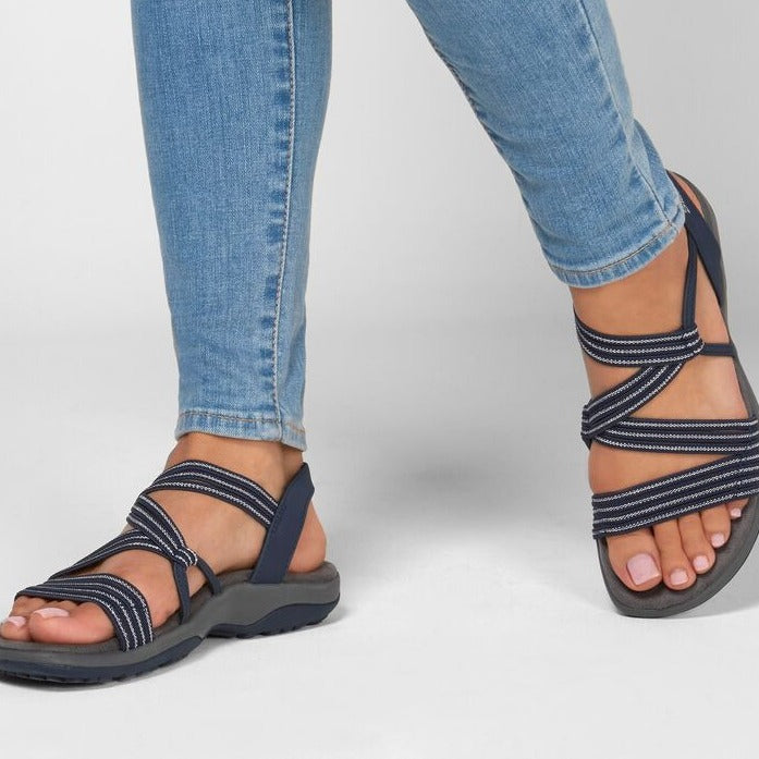 EOS | Sandalen Slipper Fußgewölbeunterstützung Sportsandalen Damensandalen