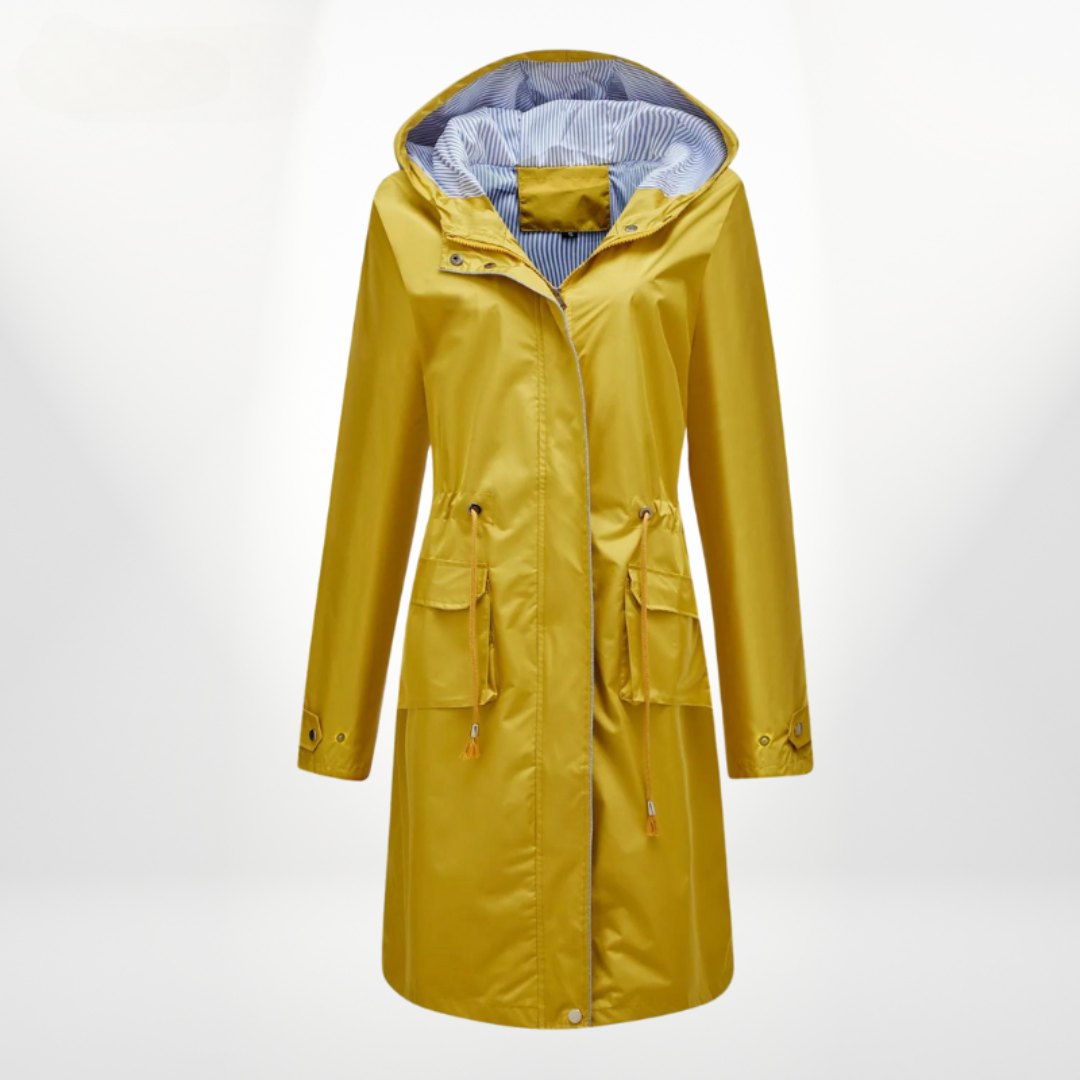 EOS | wasserdichter langer Parka mit Kapuze für Damen