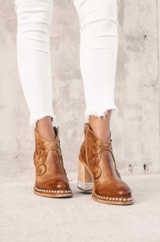 EOS | Stylische Western Vegan Leder
