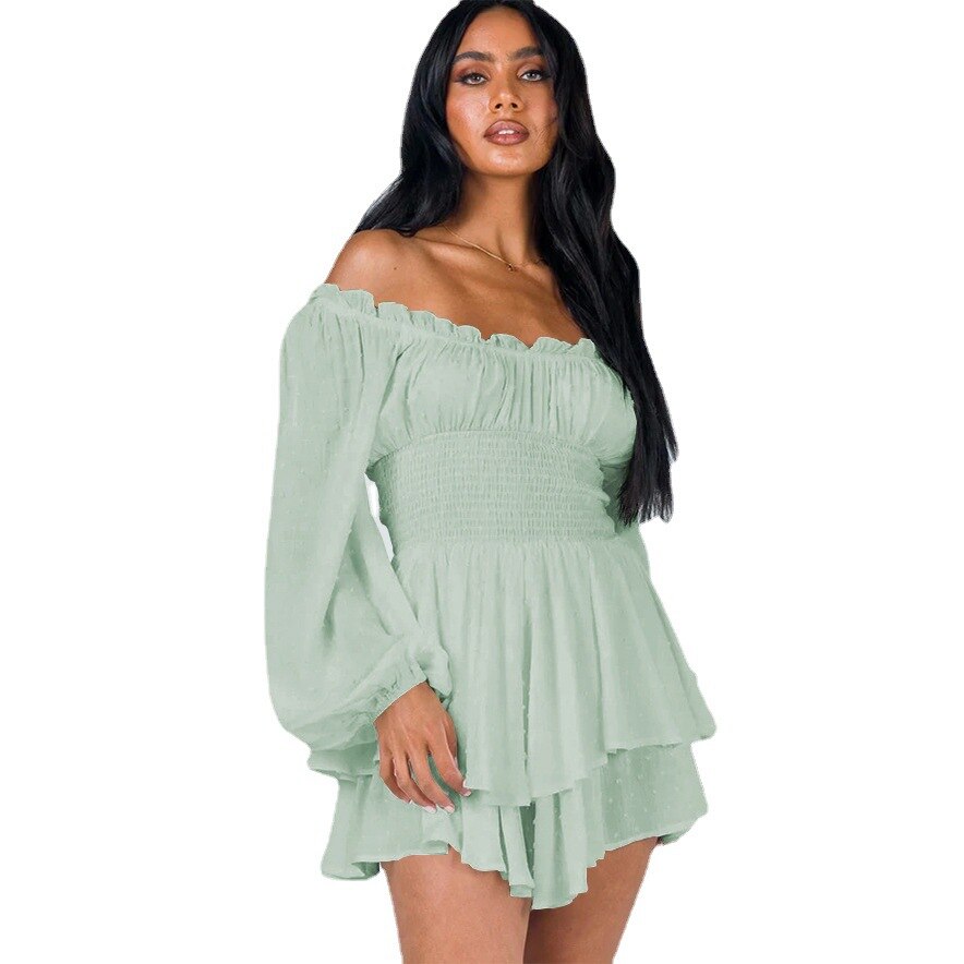 EOS | Eleganter langärmeliger Overall für Frauen