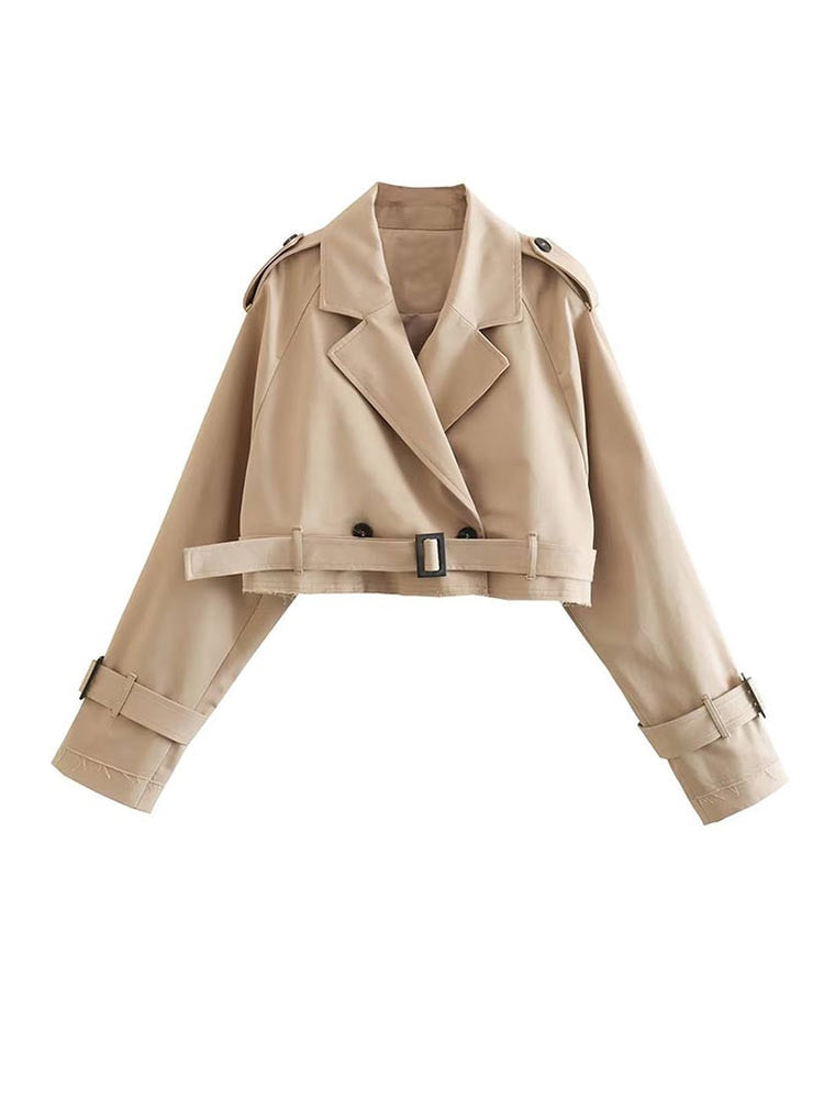 EOS | Cropped Trenchcoat