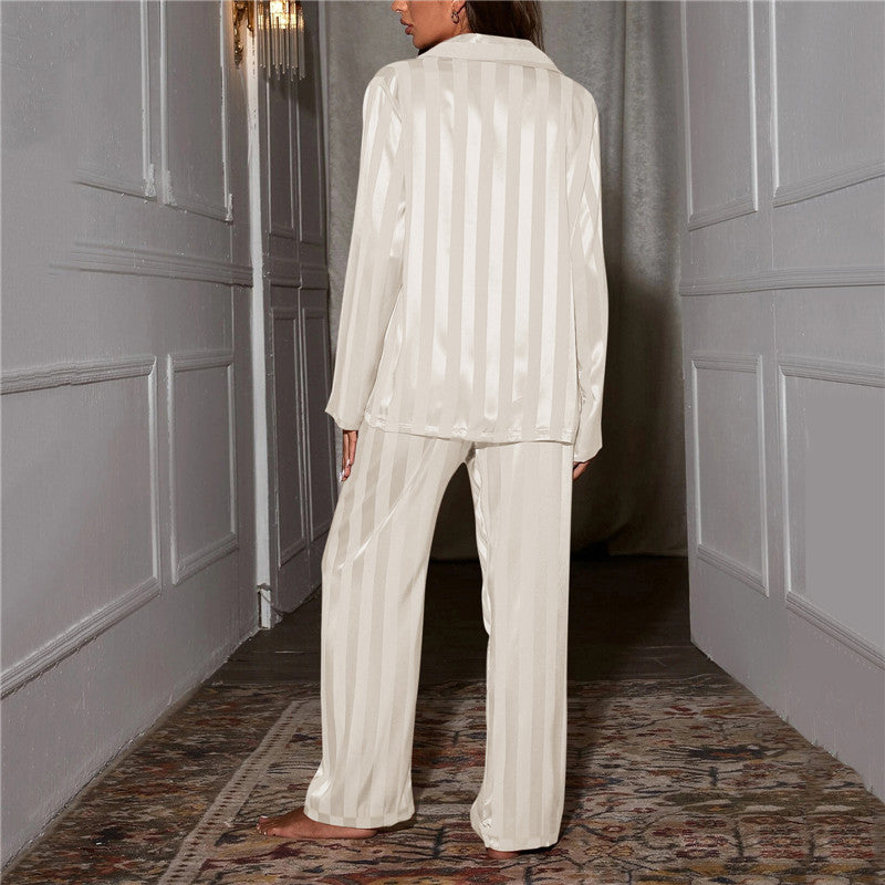 EOS | Set Langarm Button Up Lounge Set Satin EOS | Set