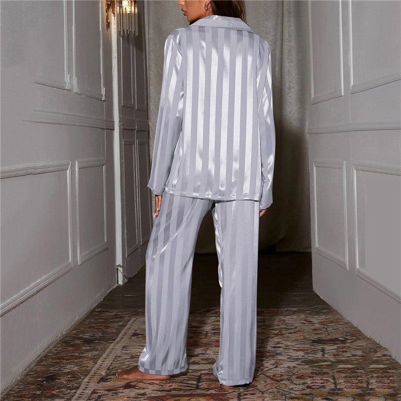 EOS | Set Langarm Button Up Lounge Set Satin EOS | Set