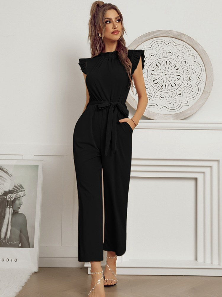 EOS | Pinker Rüschen Jumpsuit