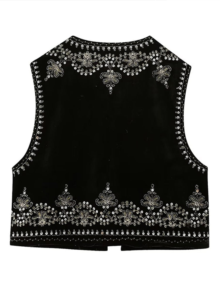 EOS | Exklusives besticktes Gilet für stilvolle Auftritte