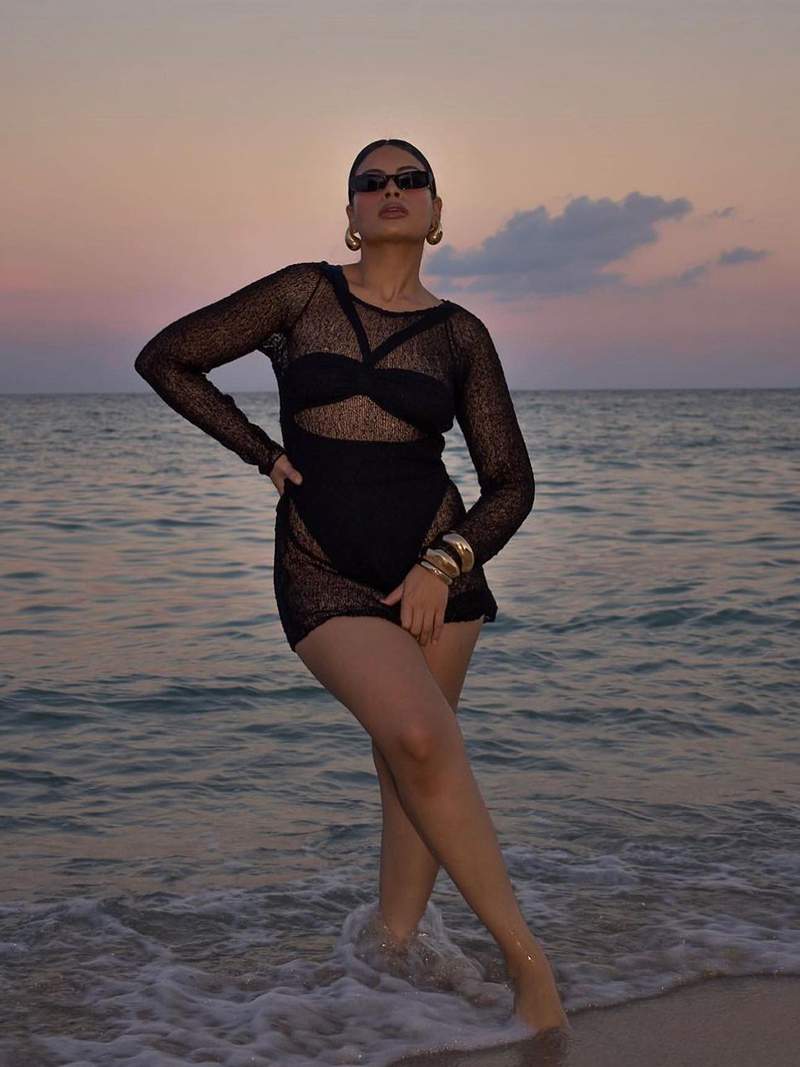 EOS - Transparentes Minikleid | Sexy Elegantes Sommerkleid
