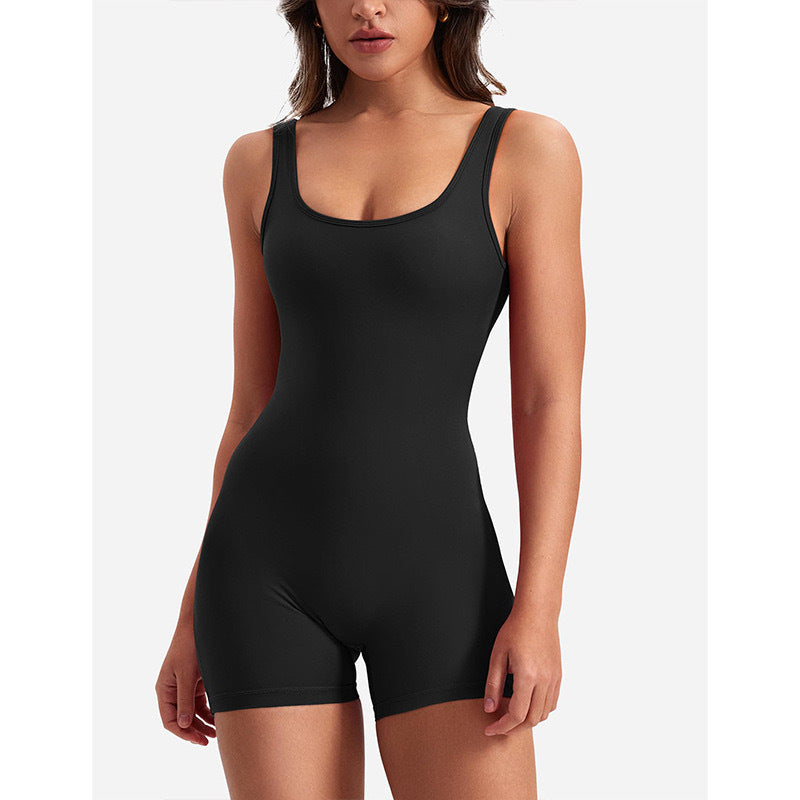 EOS | ärmellos mit Knitter Hose Shorts Overall Overall Fitnessbekleidung