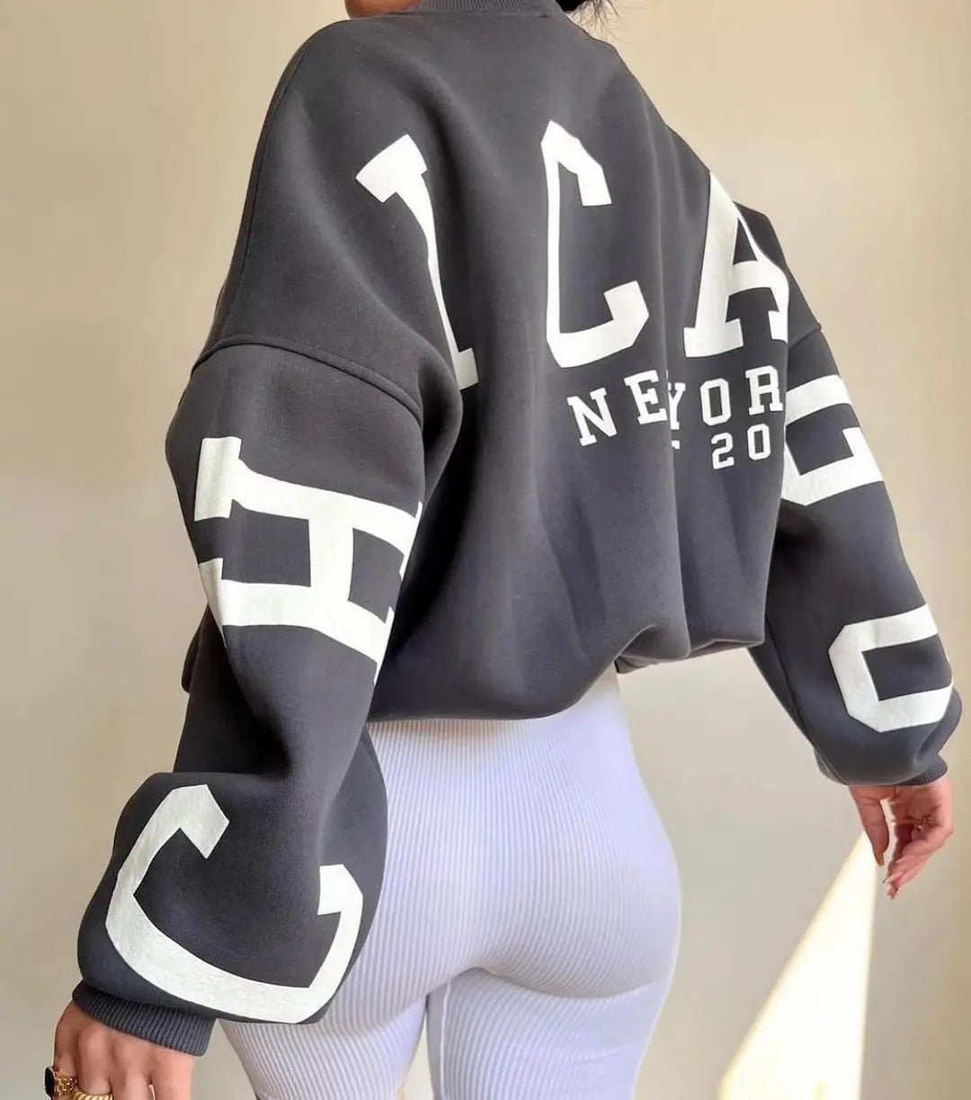 EOS | Übergroßes Sweatshirt kuscheliges, locker sitzendes Damen Sweatshirt