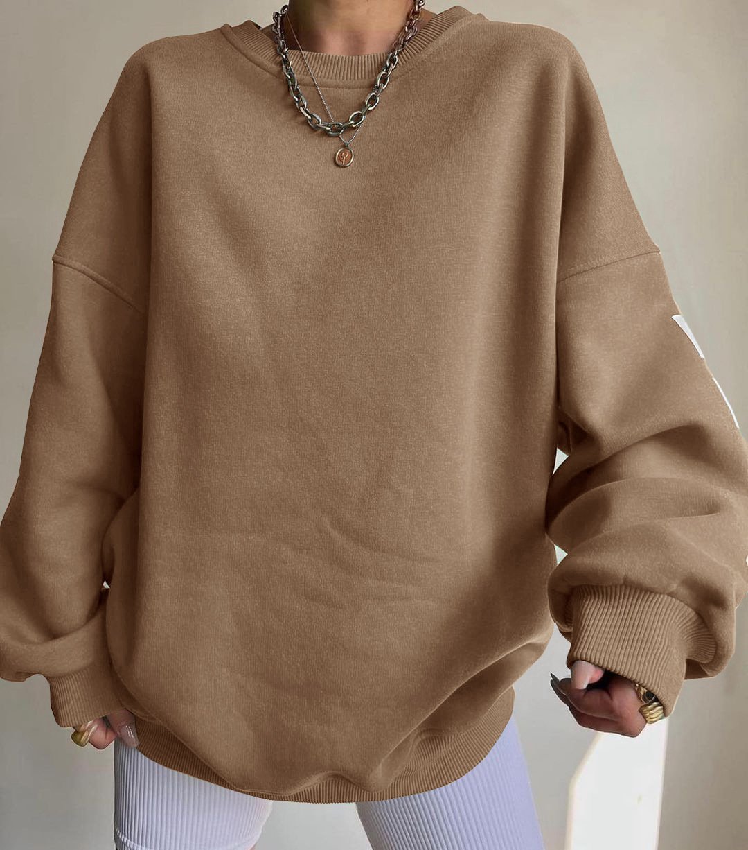 EOS | Übergroßes Sweatshirt kuscheliges, locker sitzendes Damen Sweatshirt