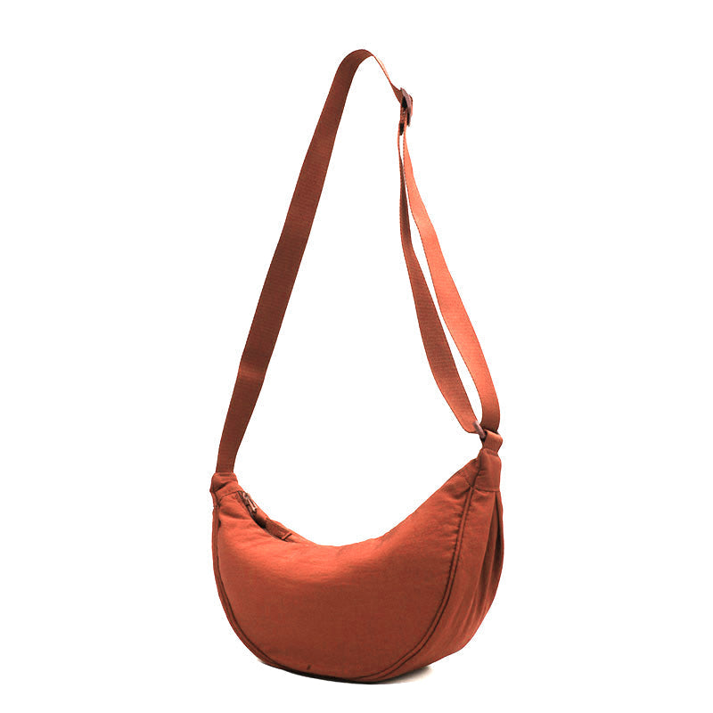 EOS | Damenumhängetasche Half Moon mit verstellbarem Riemen