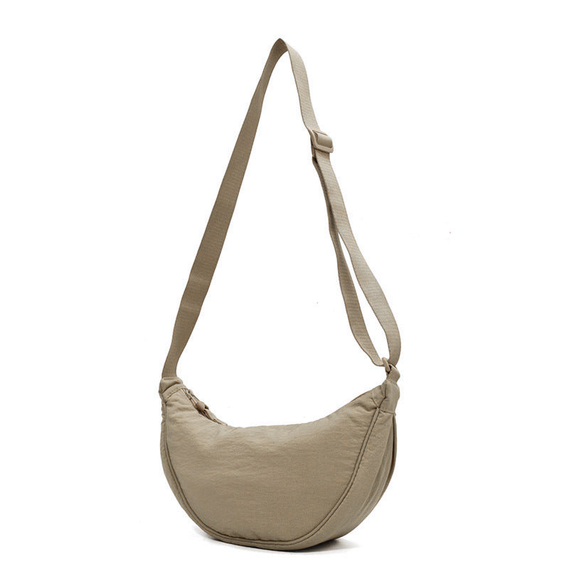 EOS | Damenumhängetasche Half Moon mit verstellbarem Riemen