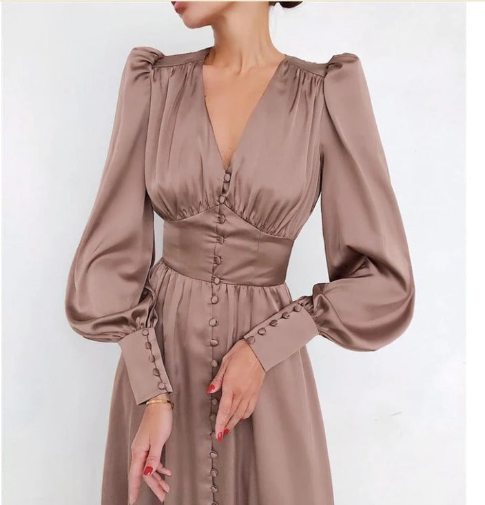 EOS | Elegante Satinkleider