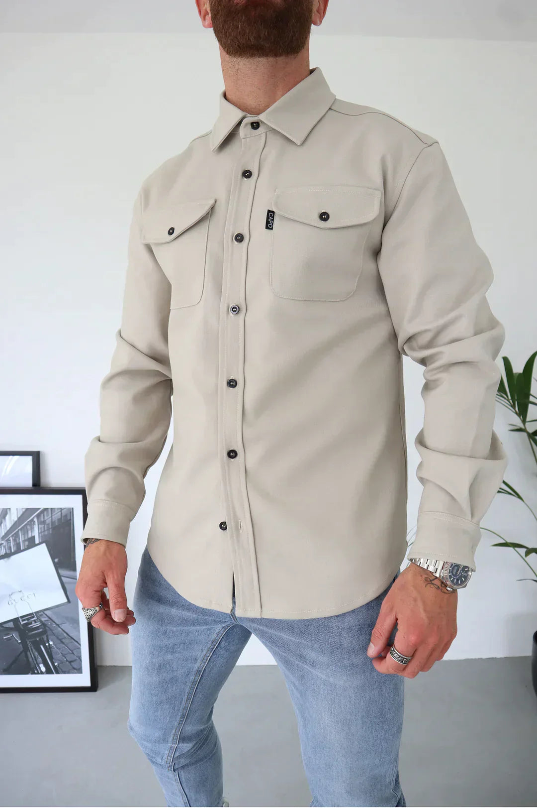 EOS | Premium Knopfleiste Jacke
