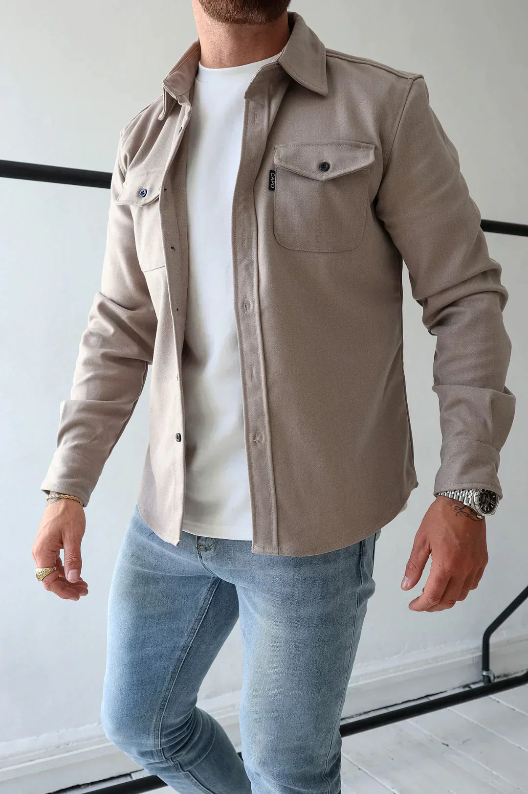 EOS | Premium Knopfleiste Jacke