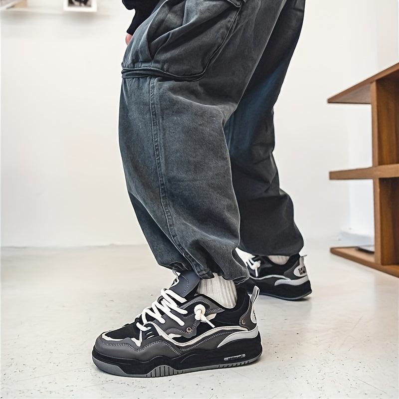 EOS | Herren Stilvolle Schnür Skate Sneaker mit