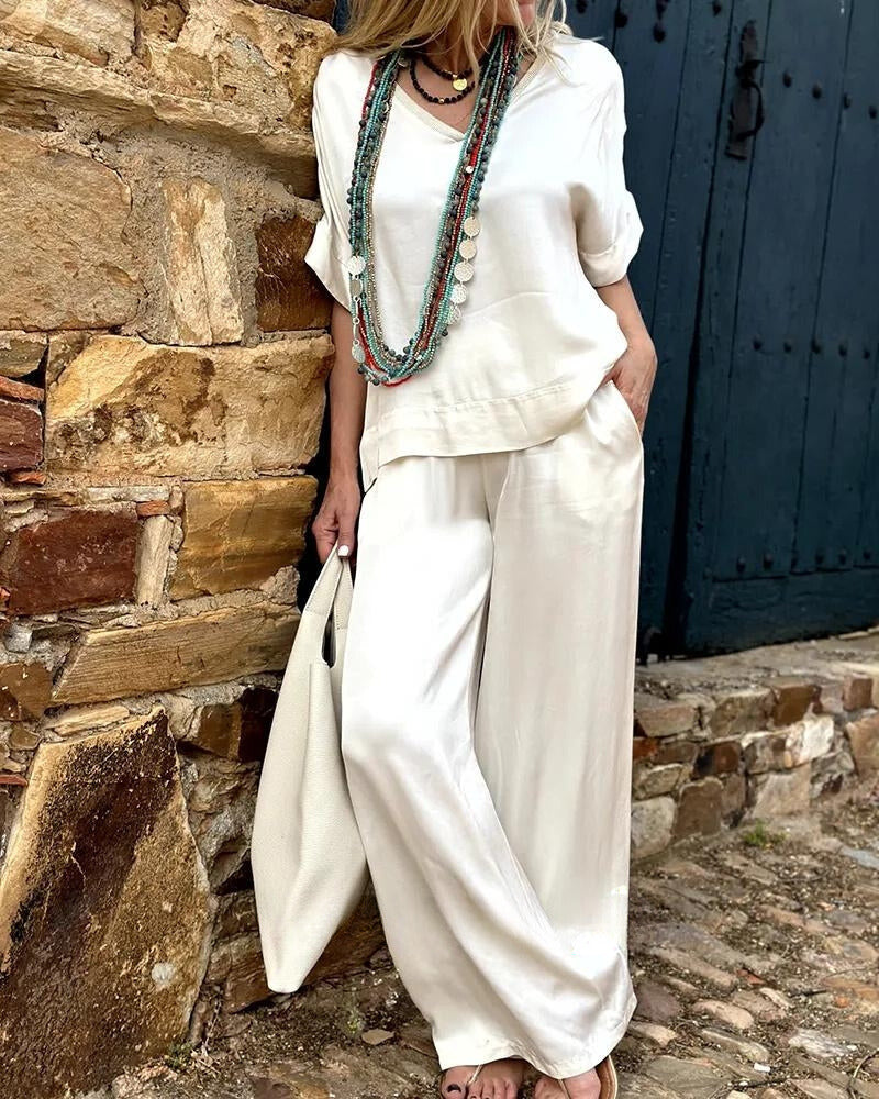 EOS | Blusen- und Hosenset mit elegantem Look