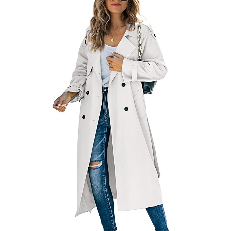 EOS | Premium Trenchcoat Lang Damen
