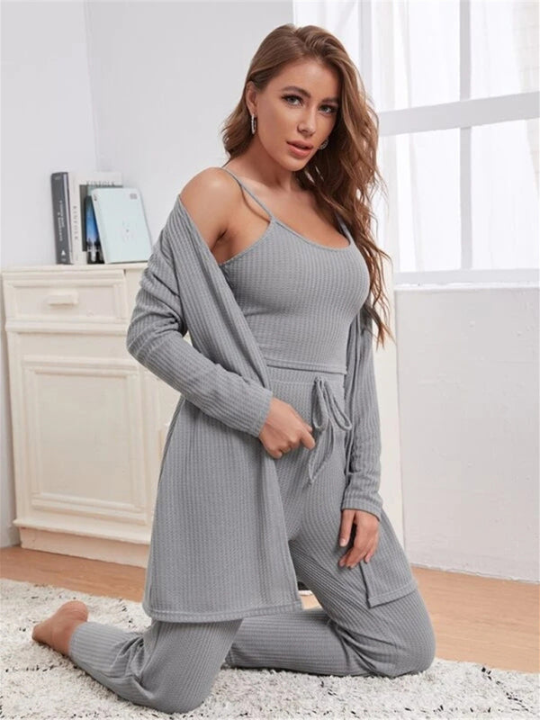 EOS | Luxus 3-teiliges Loungewear-Set für Damen