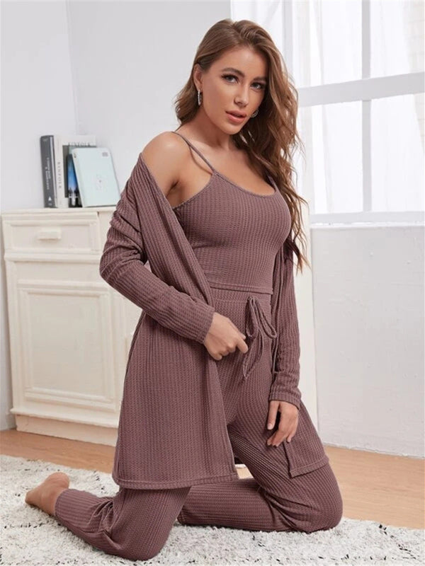 EOS | Luxus 3-teiliges Loungewear-Set für Damen