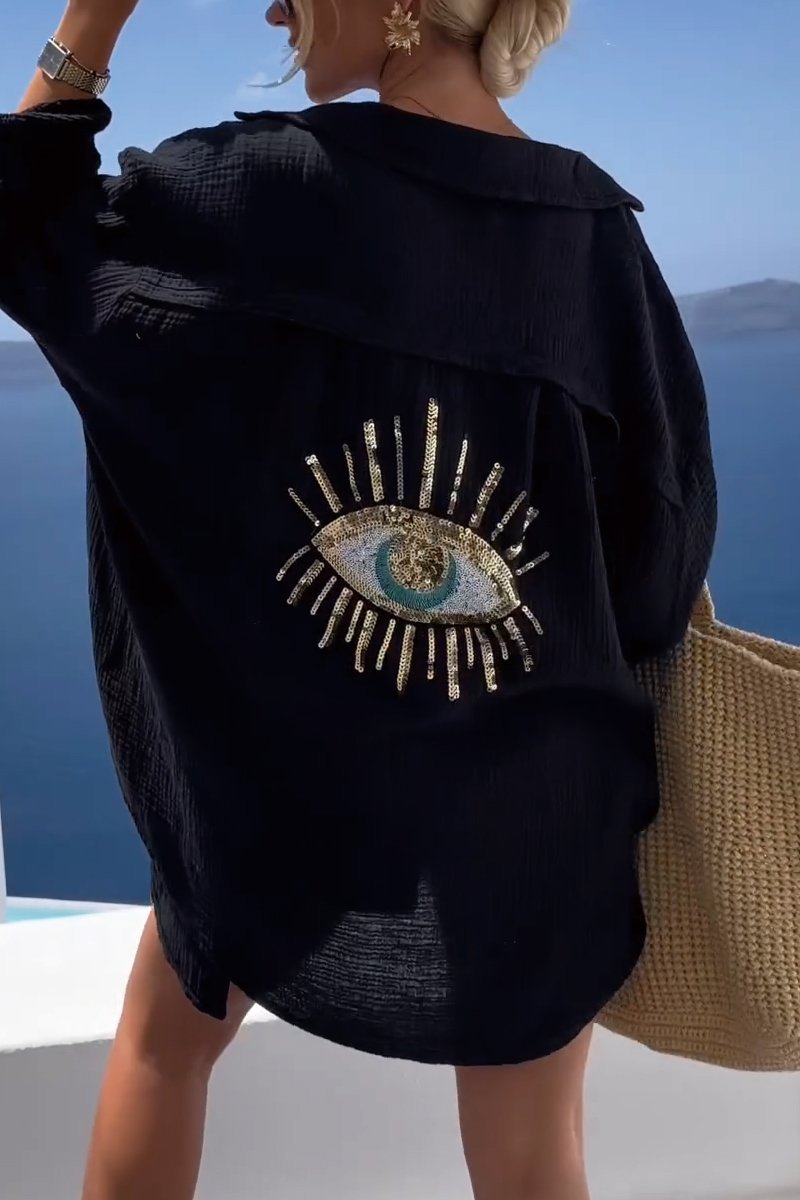 EOS | Bluse für Strandkleid Auge